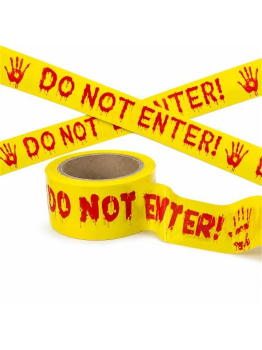 Halloween Decorations Caution Tape - Do Not Enter, Party Decor 2 in x 82 ft